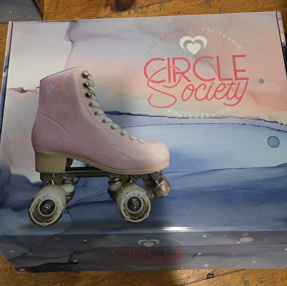 Pink Roller Skates